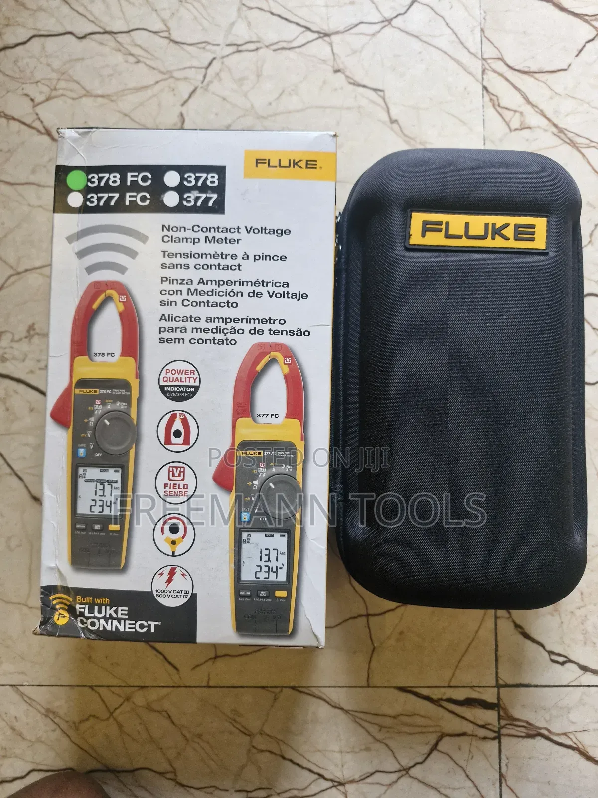 Fluke 378fc Non-Contact Voltage Clamp Meter