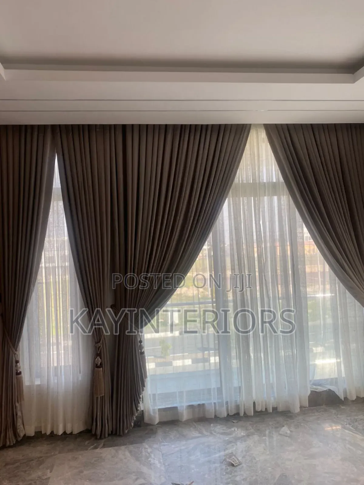 Brown Turkish Curtains