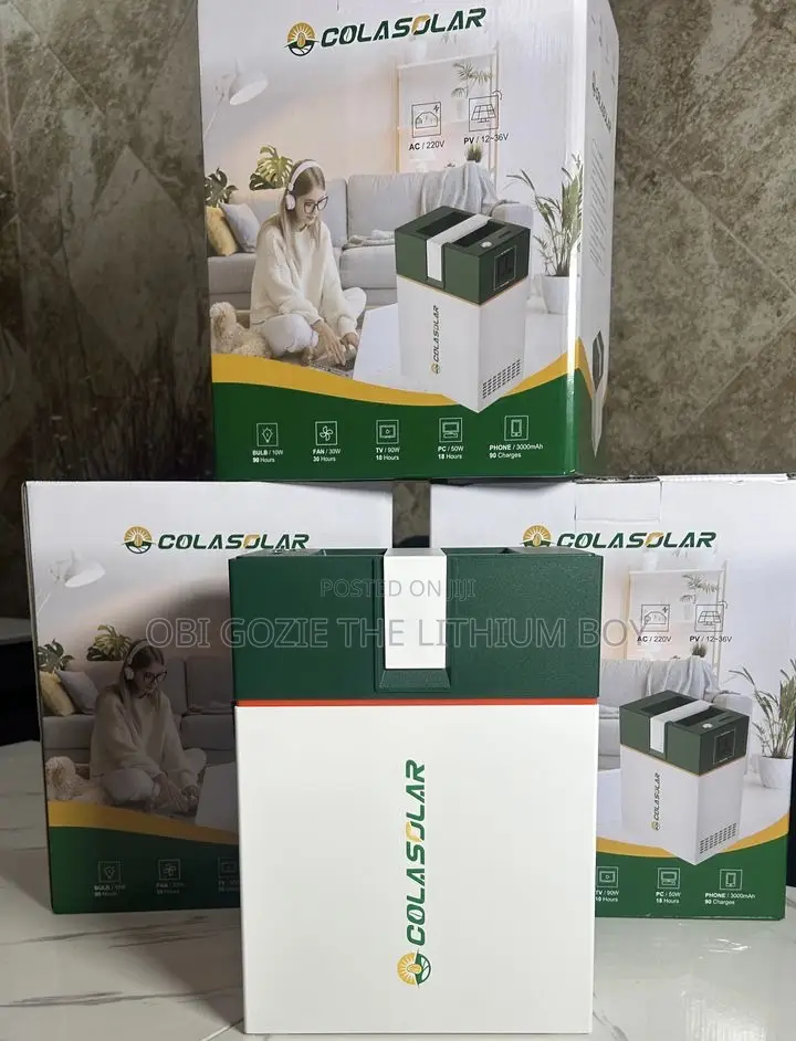 Colasolar 1kwh Lithium Battery Solar Generator