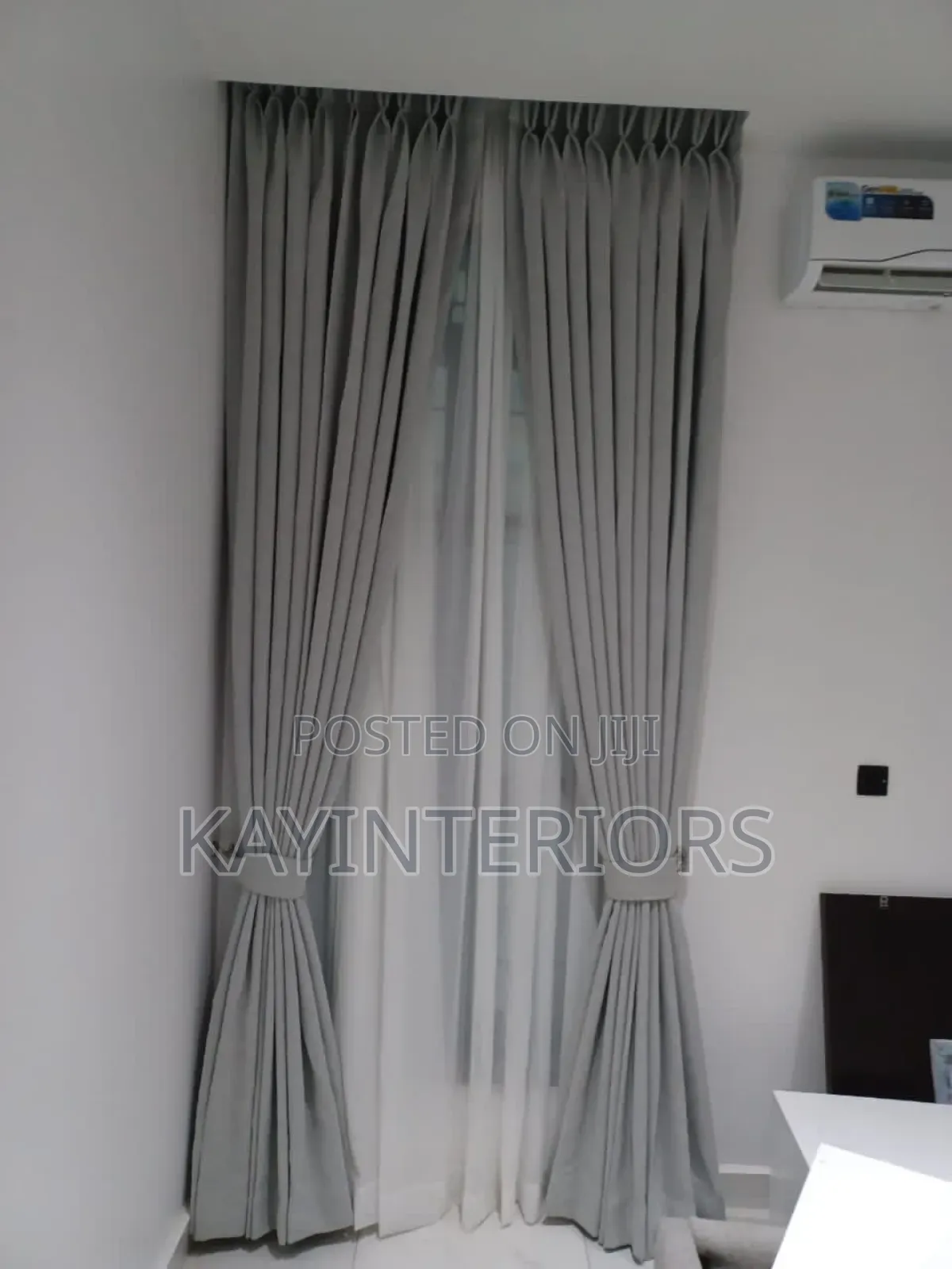 Light Gray Turkish Curtains