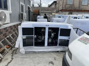 Heavy-duty England Perkins Soundproof Diesel Generator 30kva
