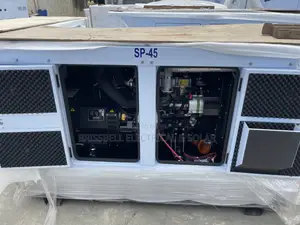 Heavy-duty England Perkins Soundproof Diesel Generator 45kva