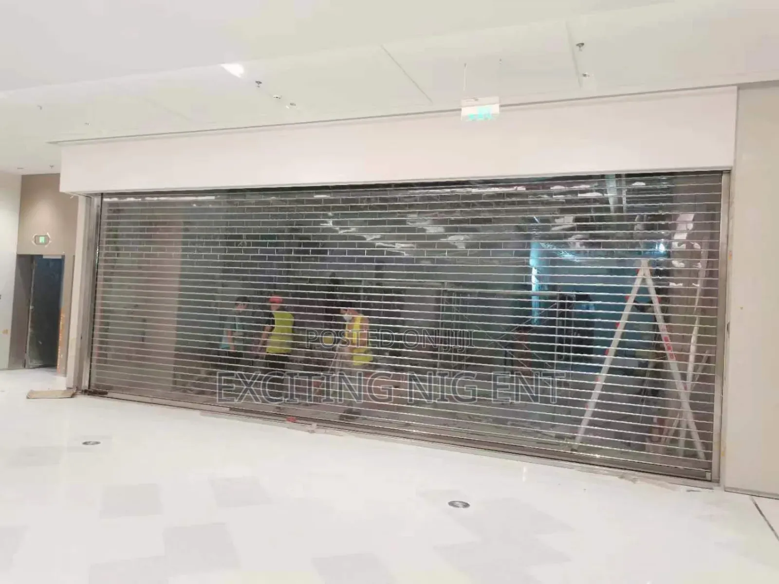 Polycarbonate Plastic Roller Shutter for Your Mall