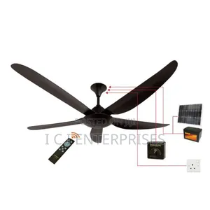 Photo - Qasa 56′′ Acdc Solar Ceiling Qcf-56 With Remote Control