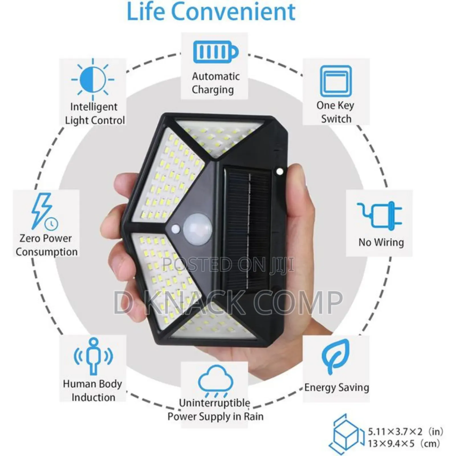 Super High Led Solar Motion Sensor Security Lamp