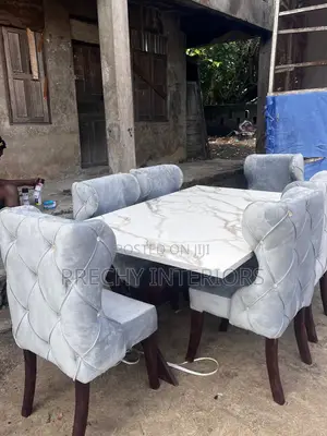 6 Chairs Dining Table