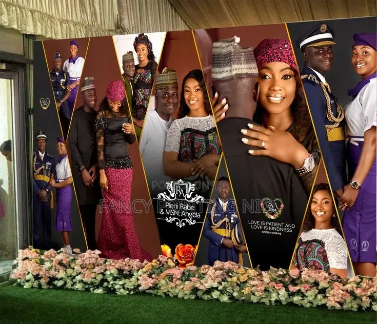 Wedding Backdrop Banner | Event Backdrop Printing | Large Format