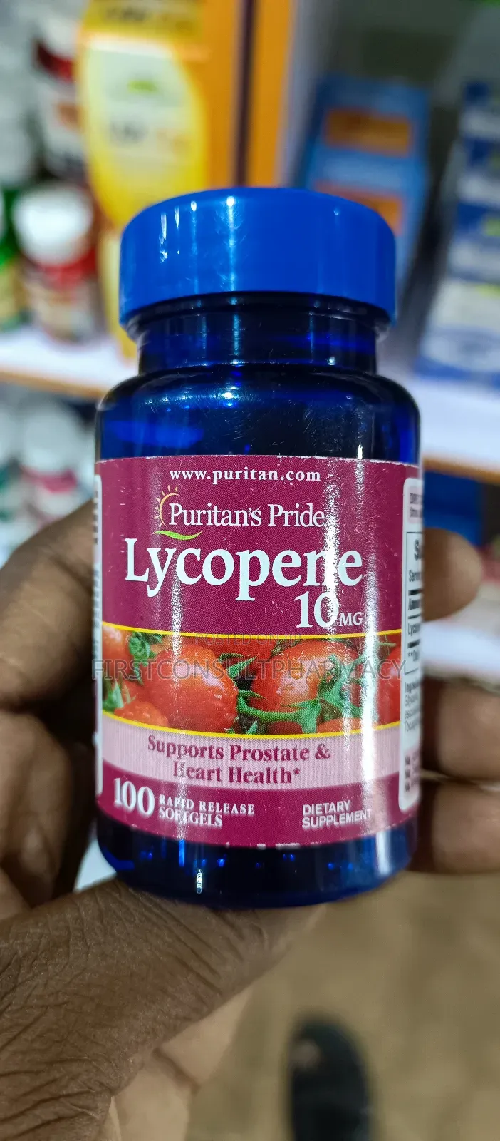 Puritans Pride Lycopene 10mg X 100