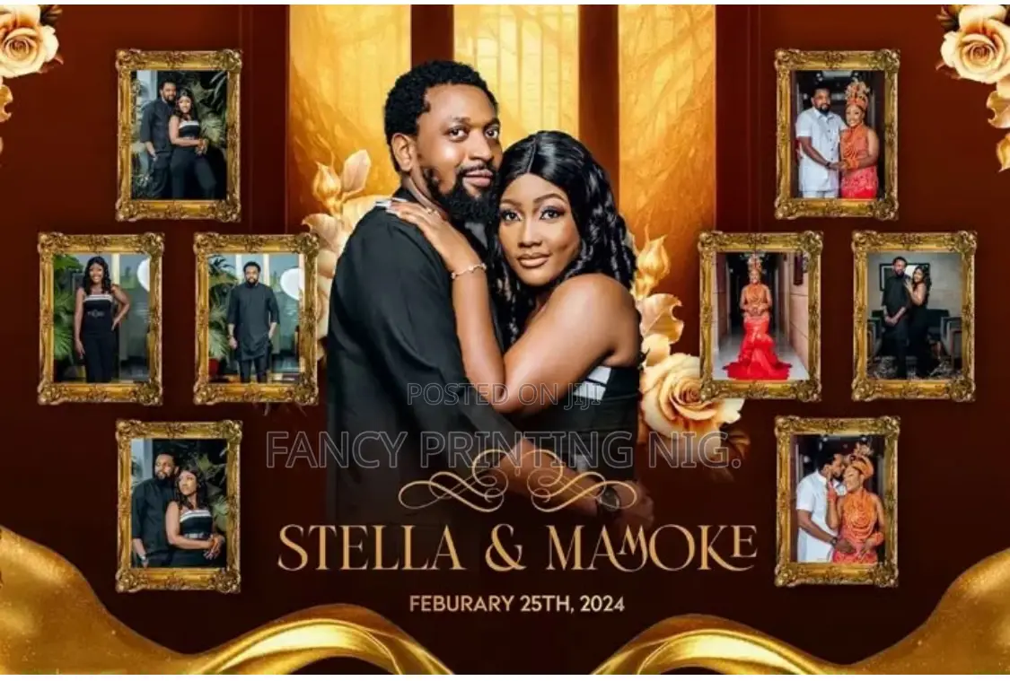 Wedding Backdrop Banner | Event Backdrop Printing | Large Format