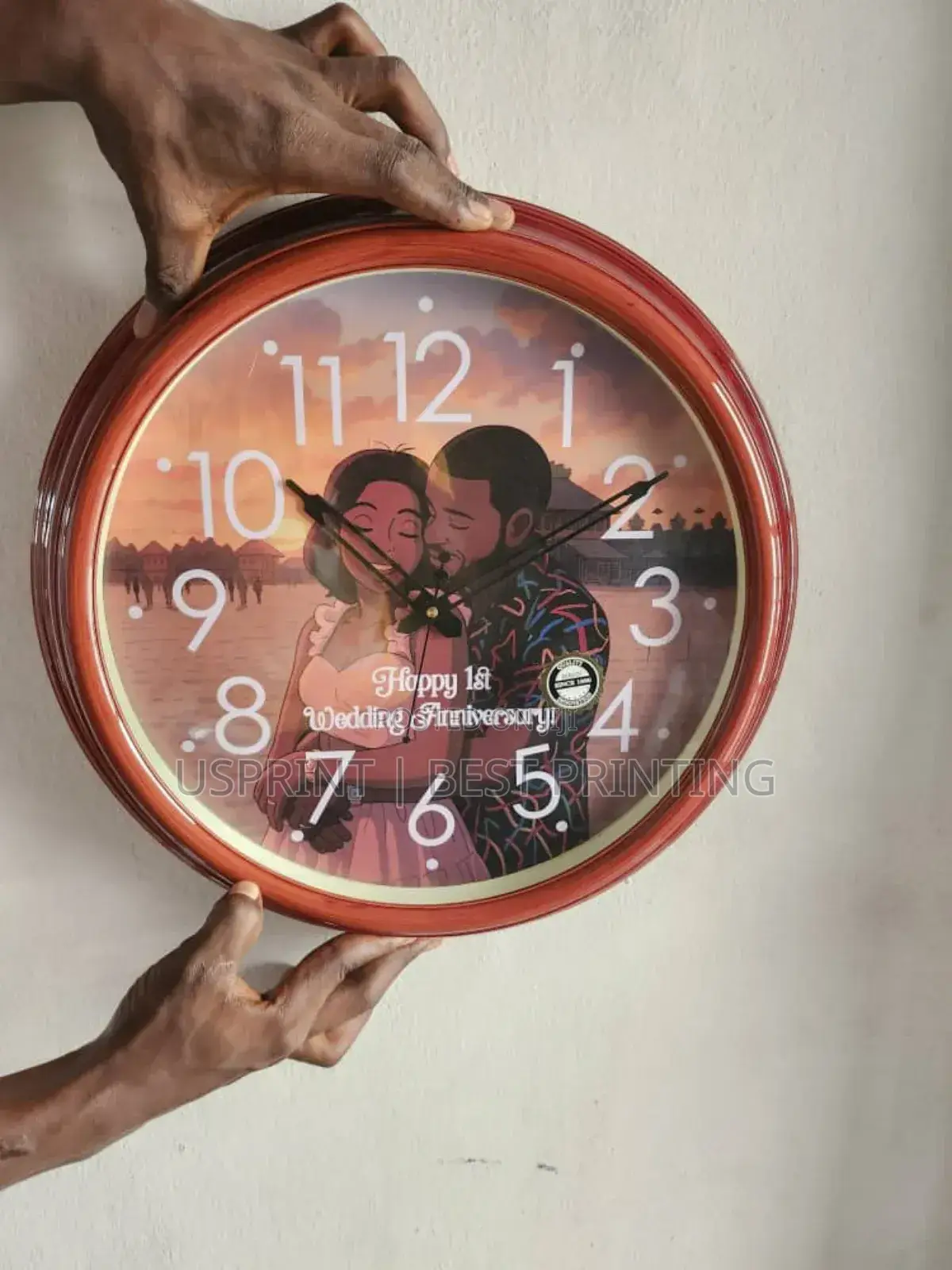 Customized Wedding Anniversary Clock