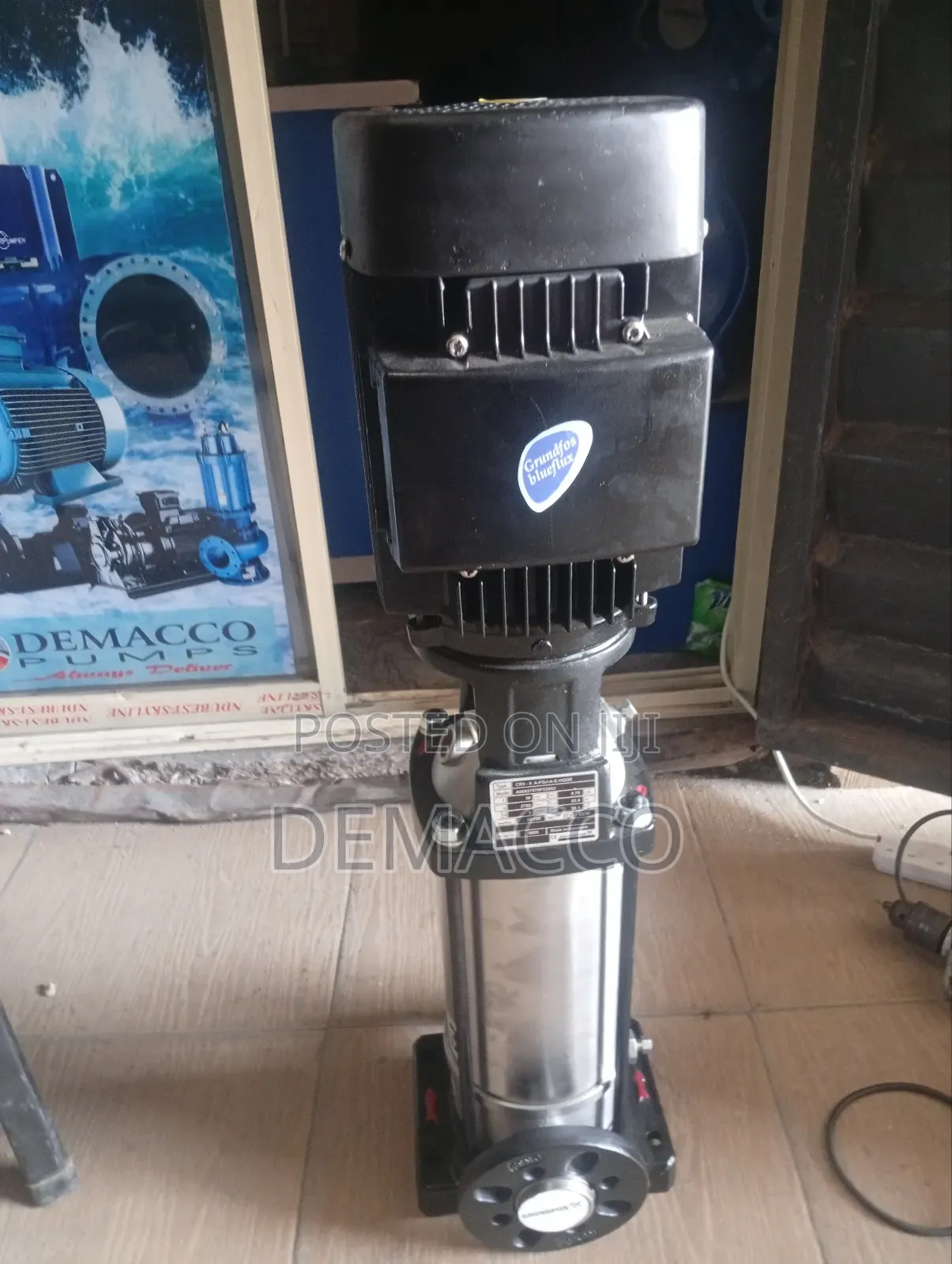 Grundfos Vertical Pump 2 Horsepower