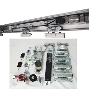 Automatic Sliding Glass Door Operator Maxw 150kg X2 4m Rail