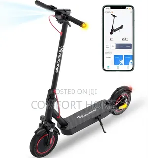Electric Foldable Scooter With Double Absorption Wheels