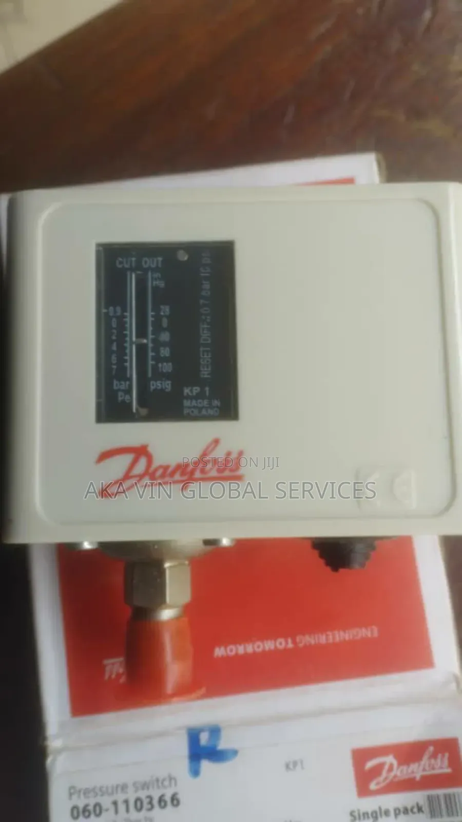 Pressure Switch Danfoss Kp1 060-110366