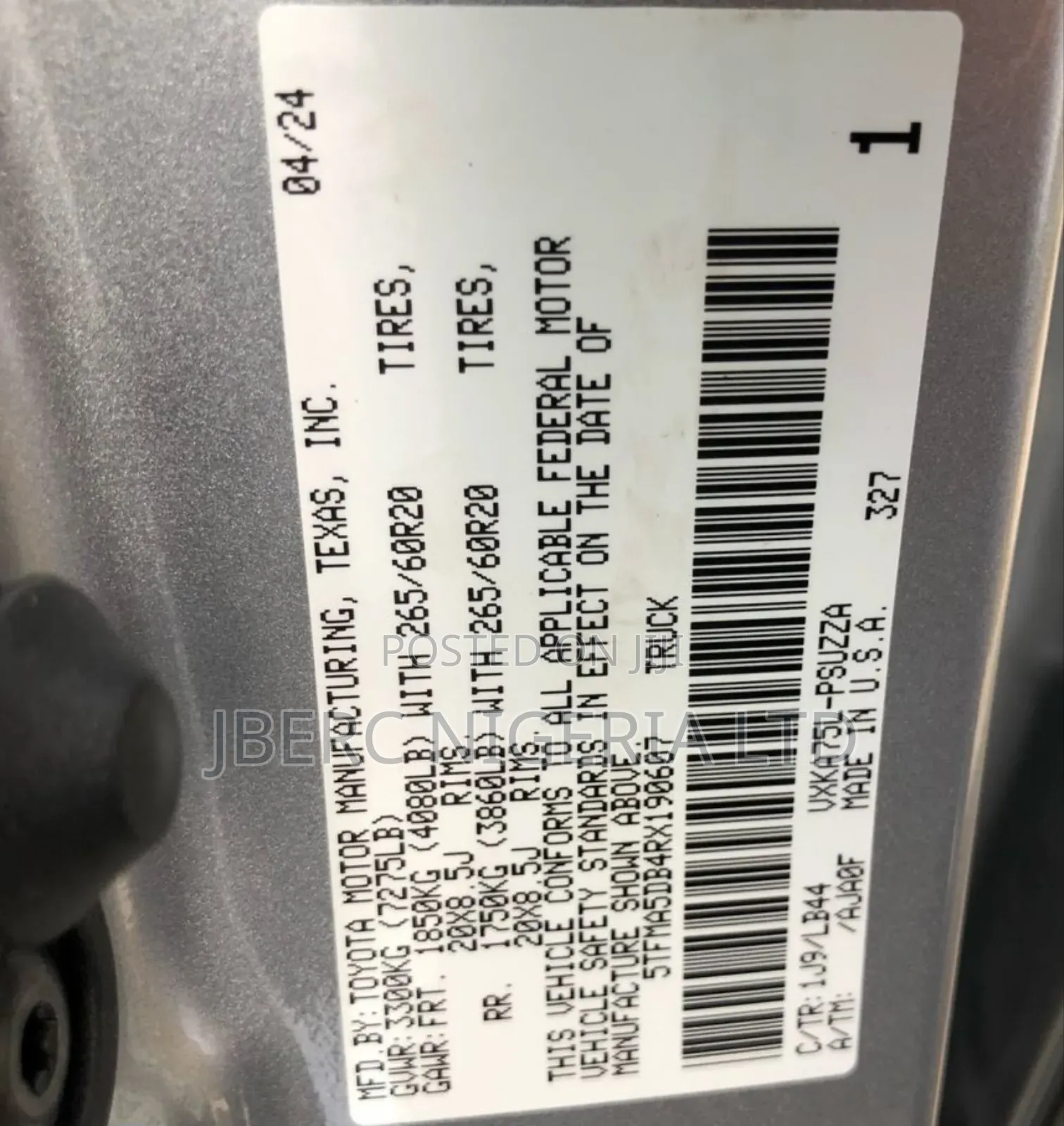Toyota Tundra 2023 Black