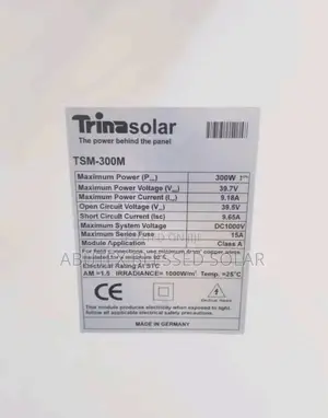 300watt Trina Solar Panel Mono