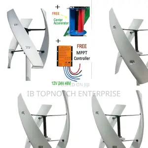 Nigeria, Say Goodbye to Power Outages: 5000w Vertical Turbine