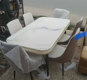 Imported Vip Marble Set of Dinning