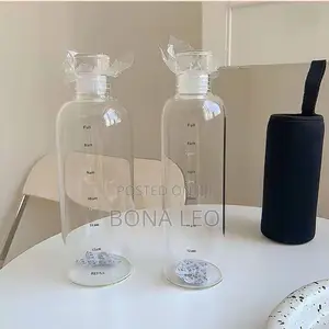 Portable Clear Milk and Water Bottle