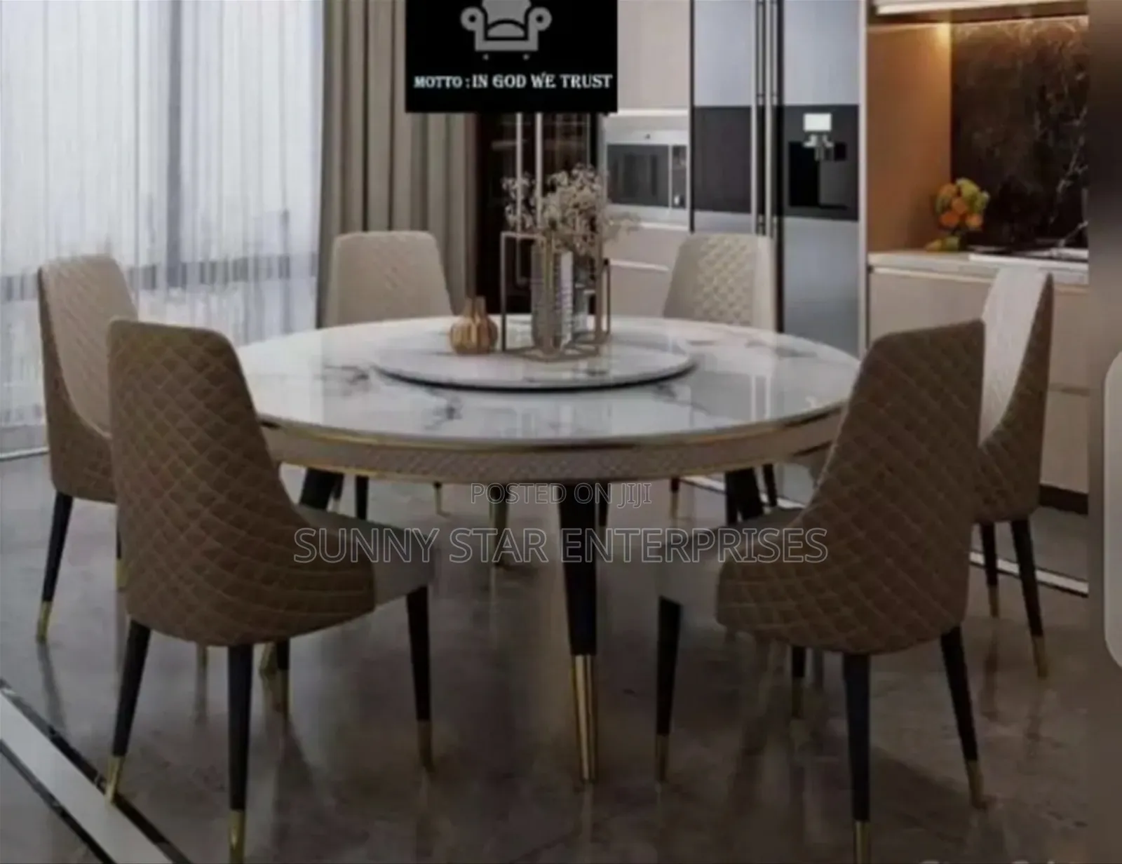 Quality Imported Set of Round Dining