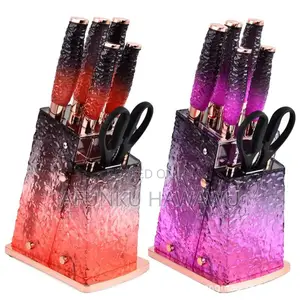 7pcs Quality Mirror Knife Set