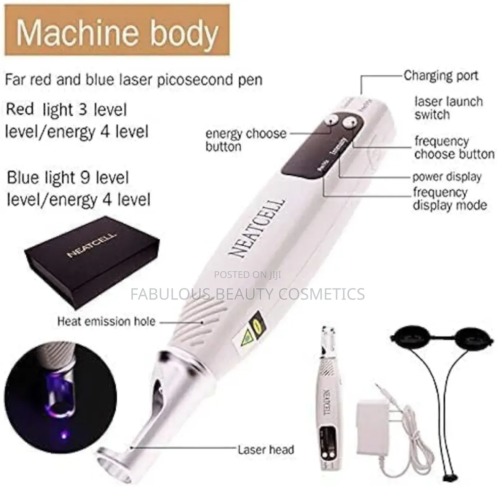 Picosecond Laser Pen Light Therapy Tattoo Scar Mole Removal