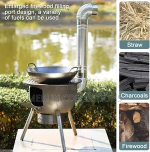 Outdoor Standing Fire and Charcoal Stove 43cm