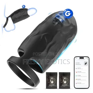 Photo - App Controlled Vibrating Men's Cock Ring