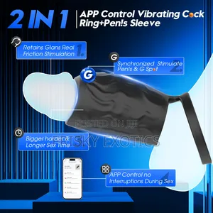 App Controlled Vibrating Men's Cock Ring