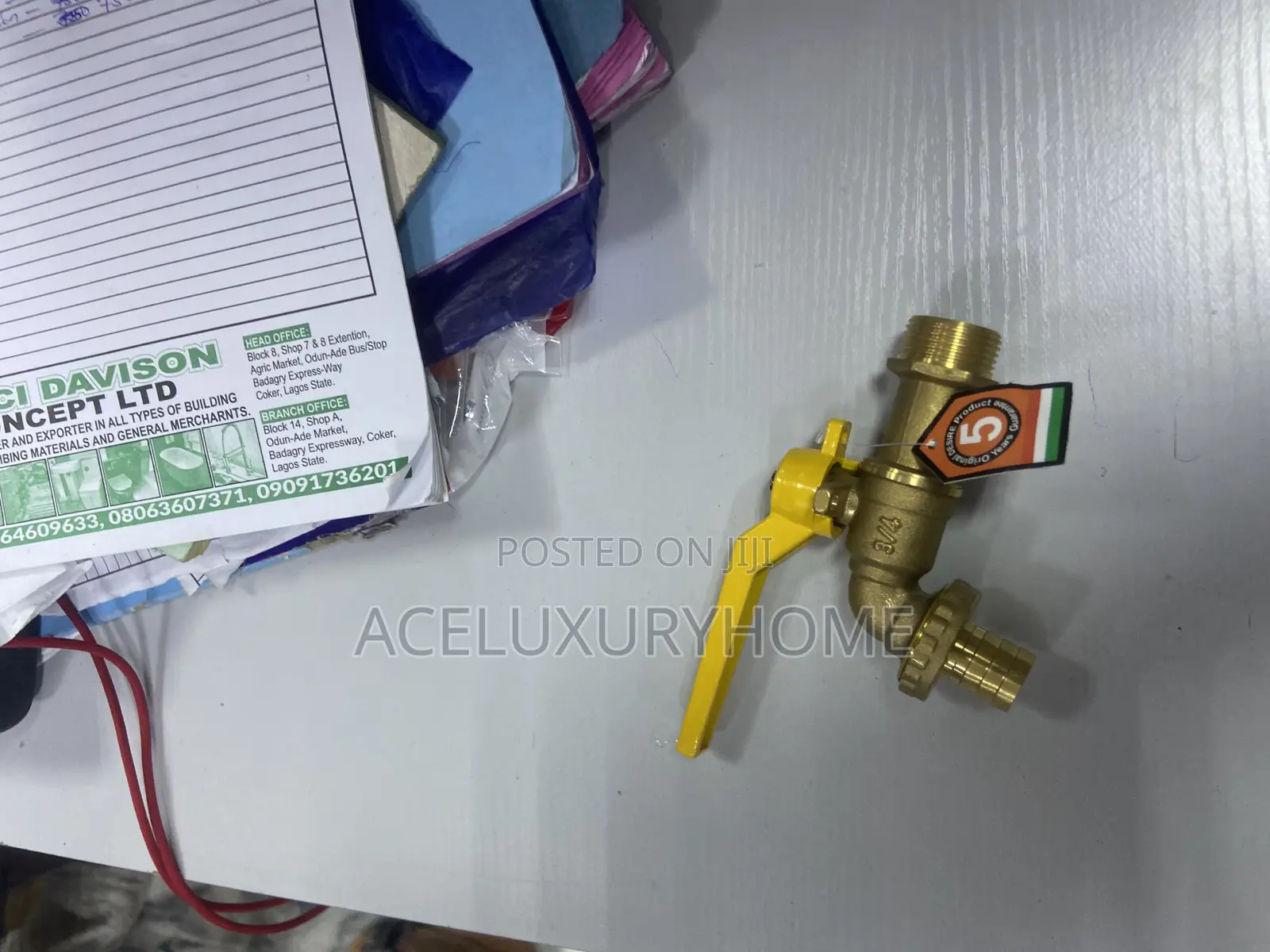 Half Brass Wall Tap