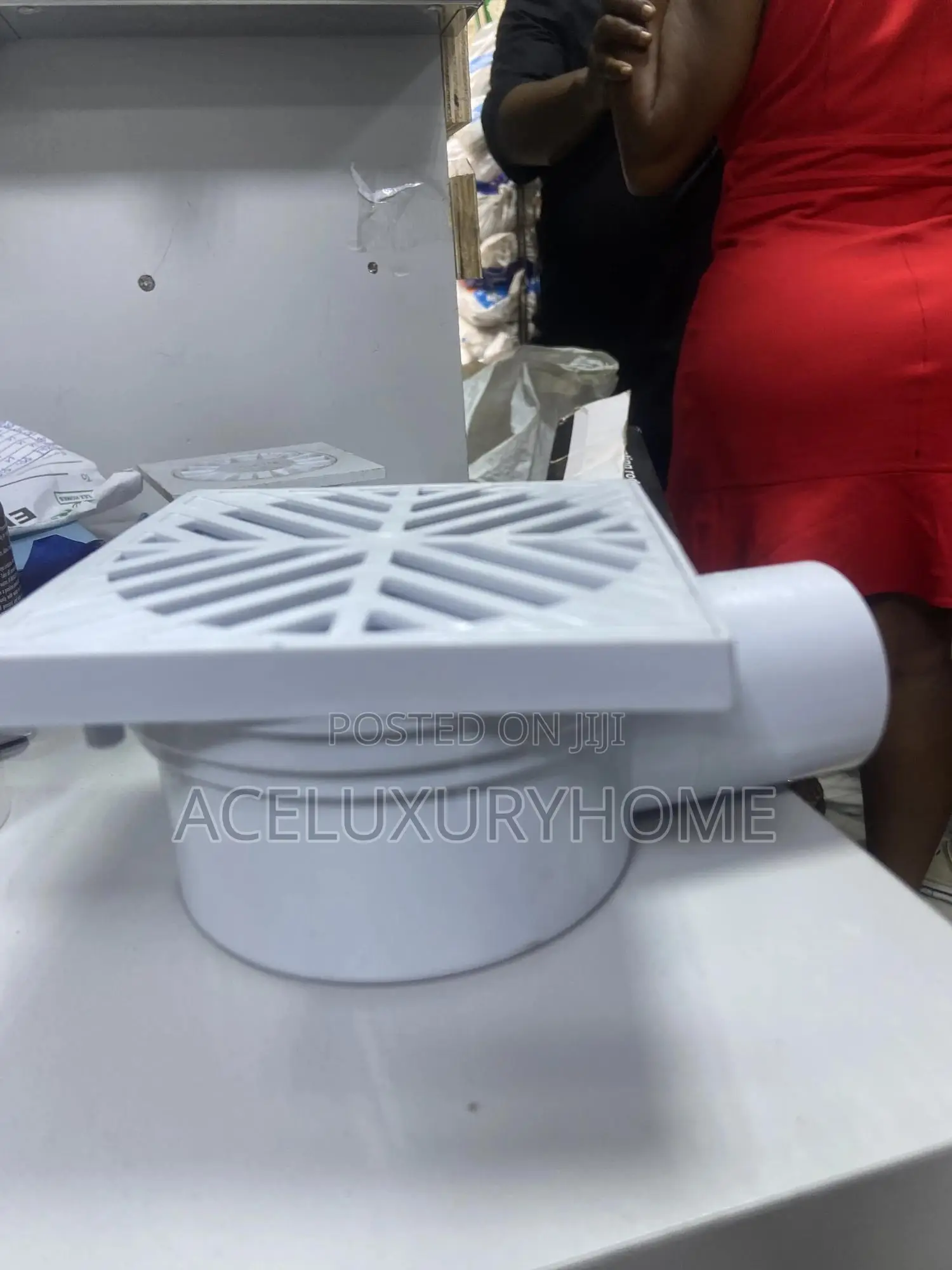 Side PVC Floor Drain
