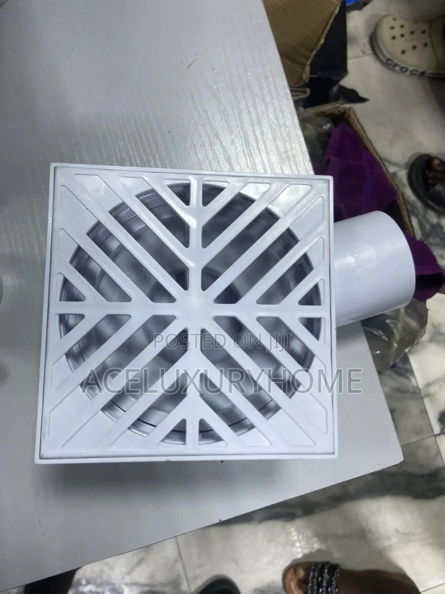 Side PVC Floor Drain