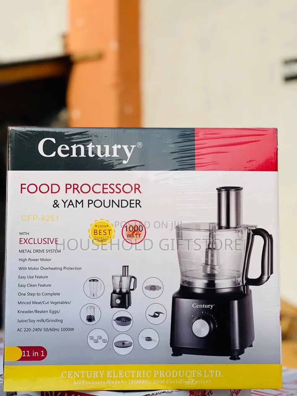 Century Multifunctional Blender and Food Processor