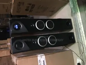 New Silver Bide Xboom Power Bass System Tower Speaker