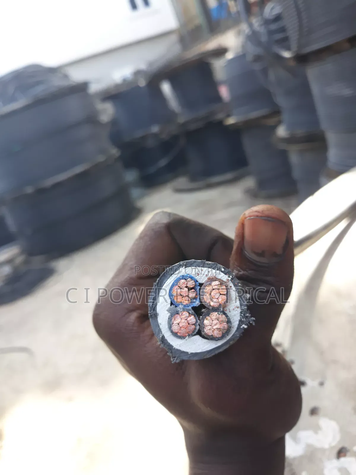 35mm 4 Core PVC Nigerchin Cable