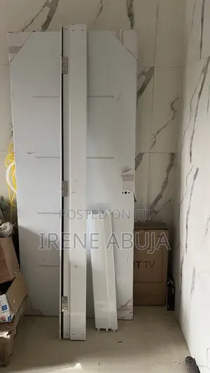 White Door With Frame