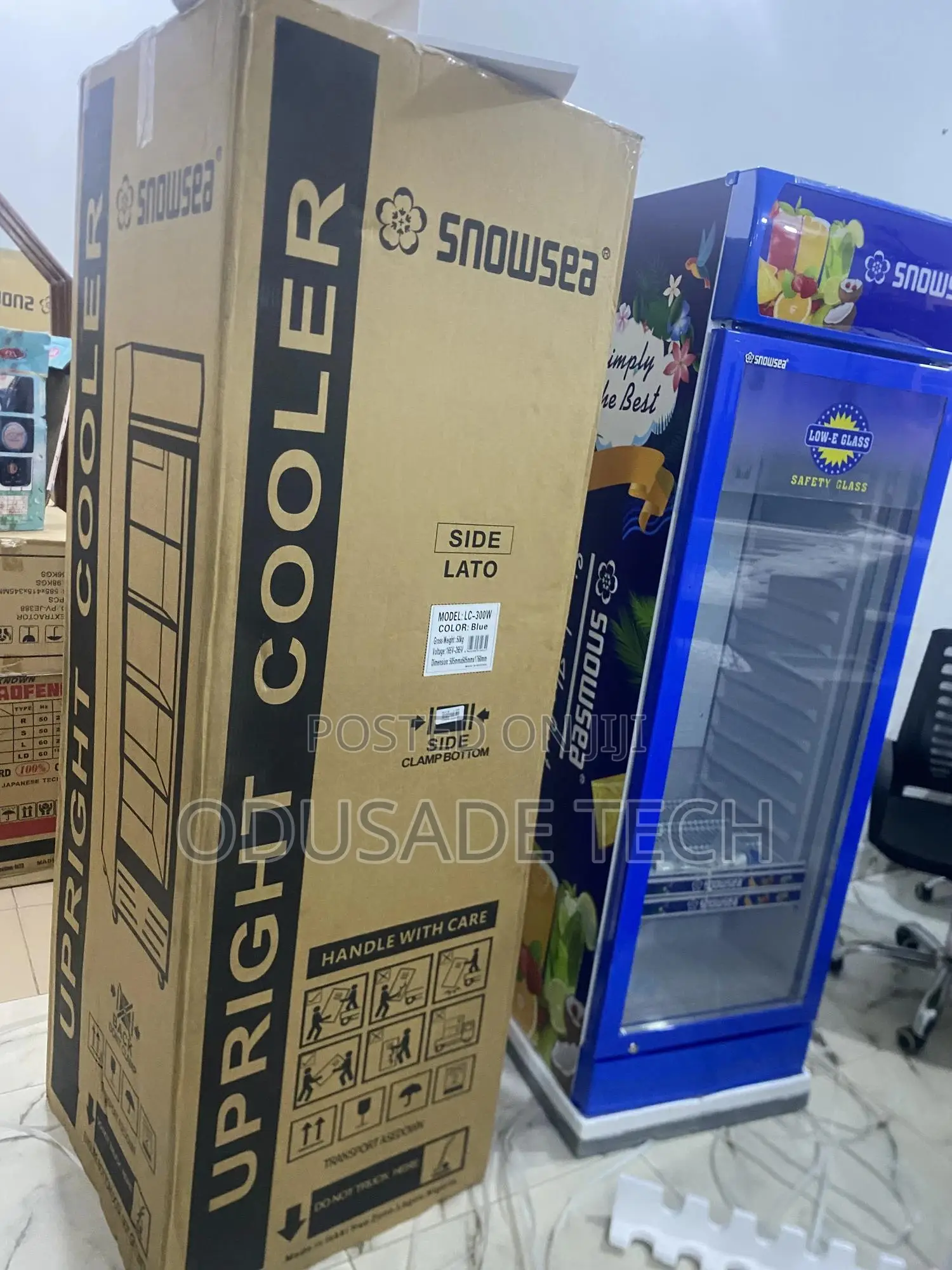 Chillmaxx Snowsea Showcase Chiller Lc-300w