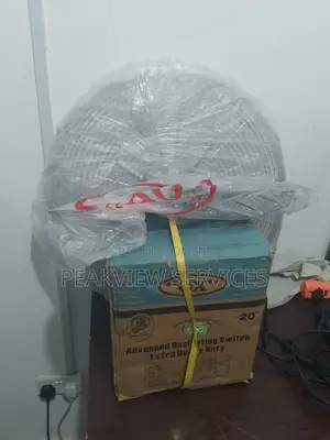 Photo - Heavy Duty Cooling Power Ox 20 Inch Industrial Standing Fan