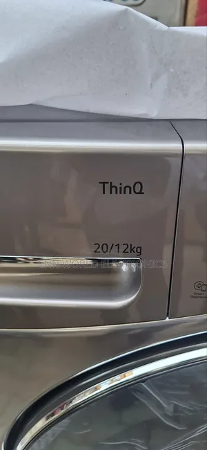 Original Lg 20kg Inverter Automatic Wash/ Dryer Front Loader