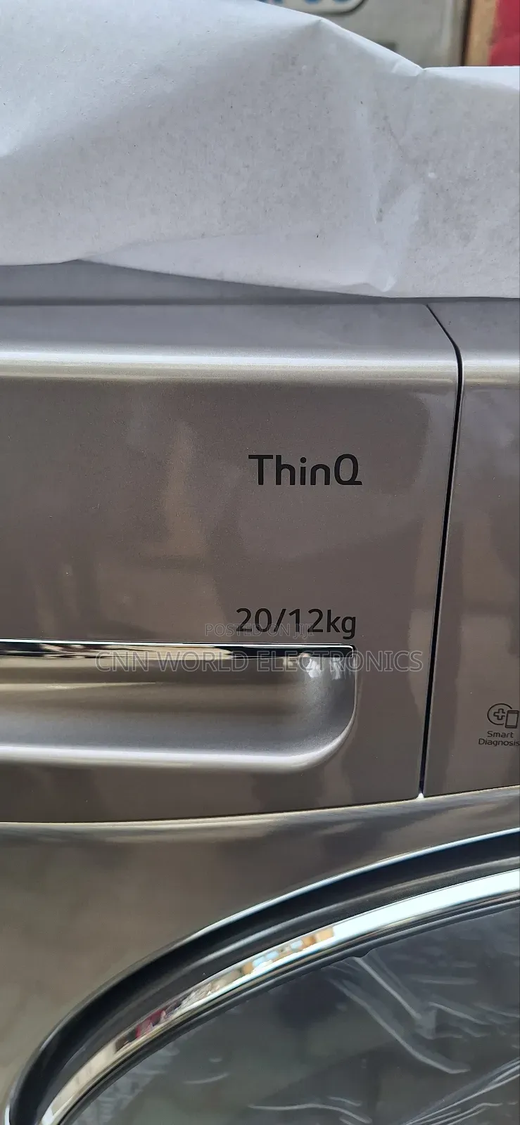 Original Lg 20kg Inverter Automatic Wash/ Dryer Front Loader