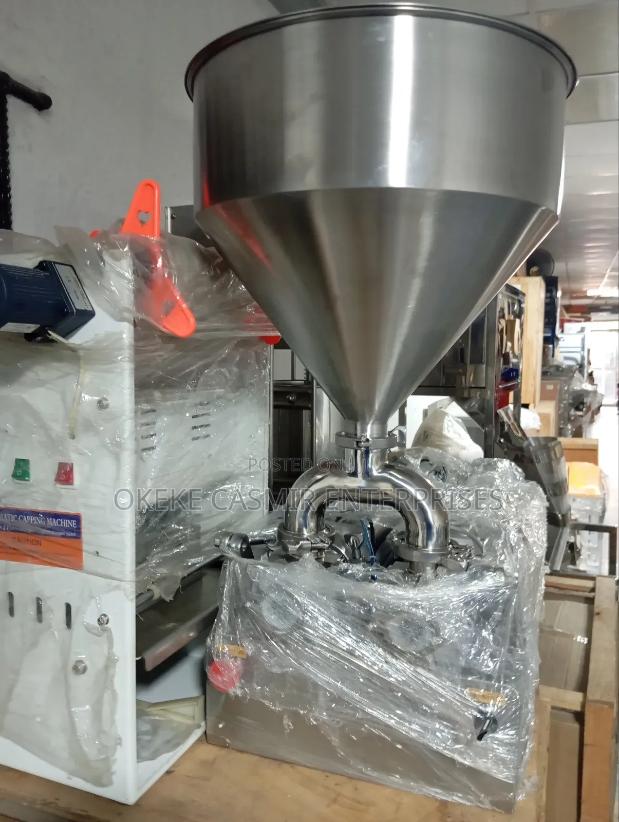Double Nozzle Liquid Filling Machine