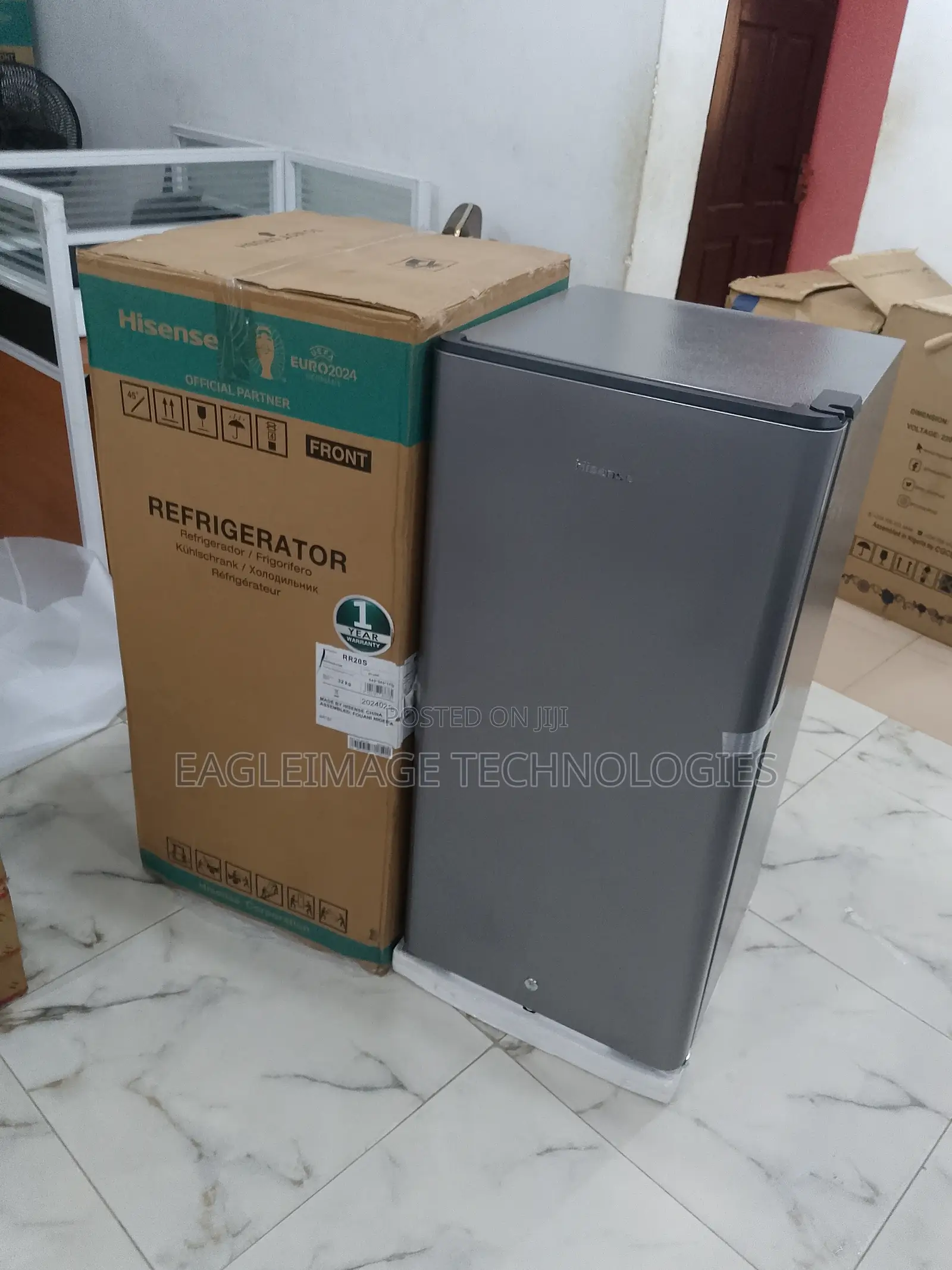 Hisense Whisper Quiet Ref Single Door Rs20s