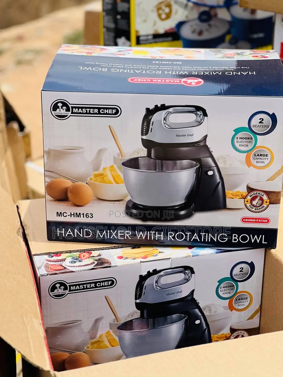 Masterchef Stand Mixer With Rotating Bowl