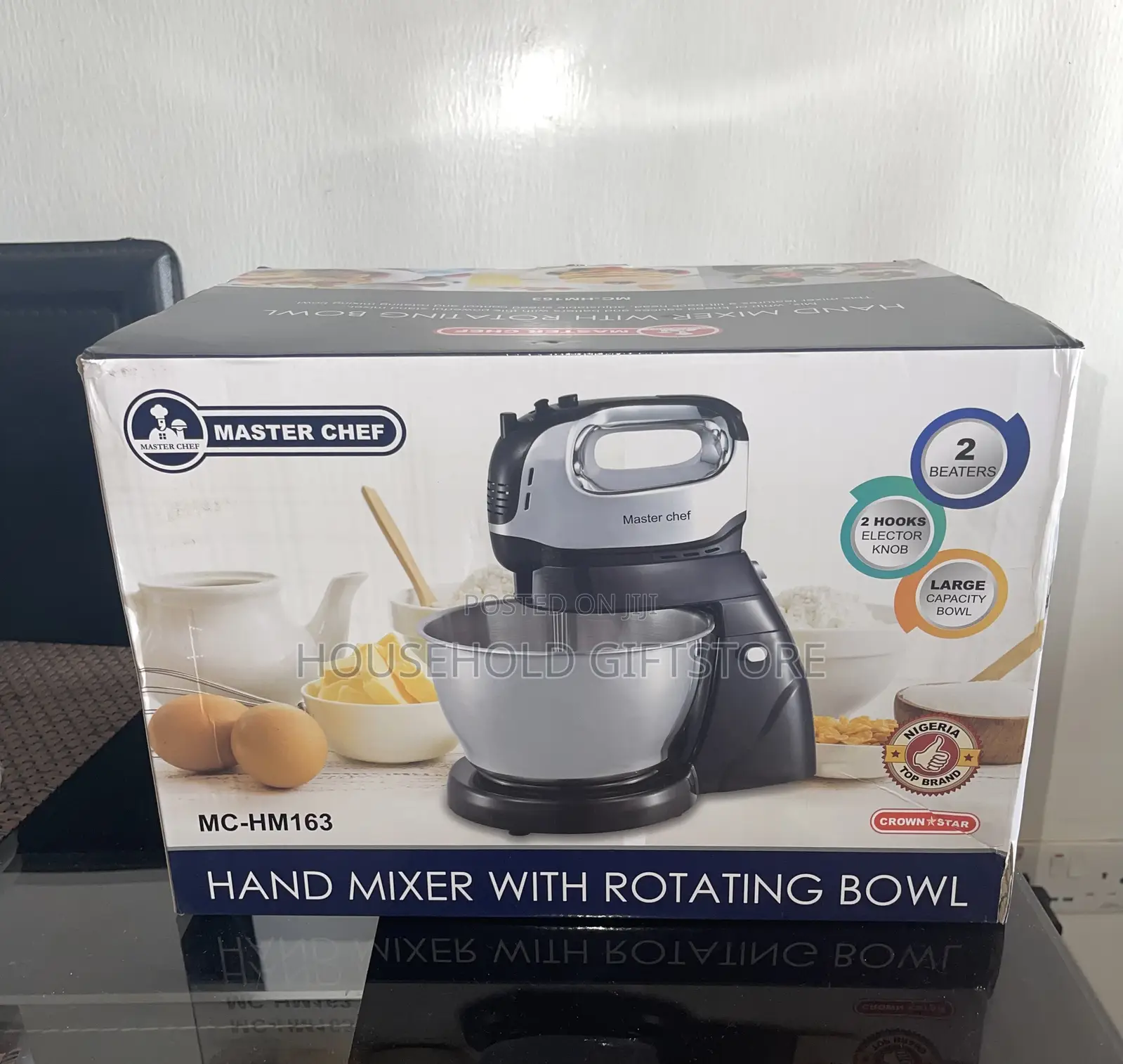 Masterchef Stand Mixer With Rotating Bowl