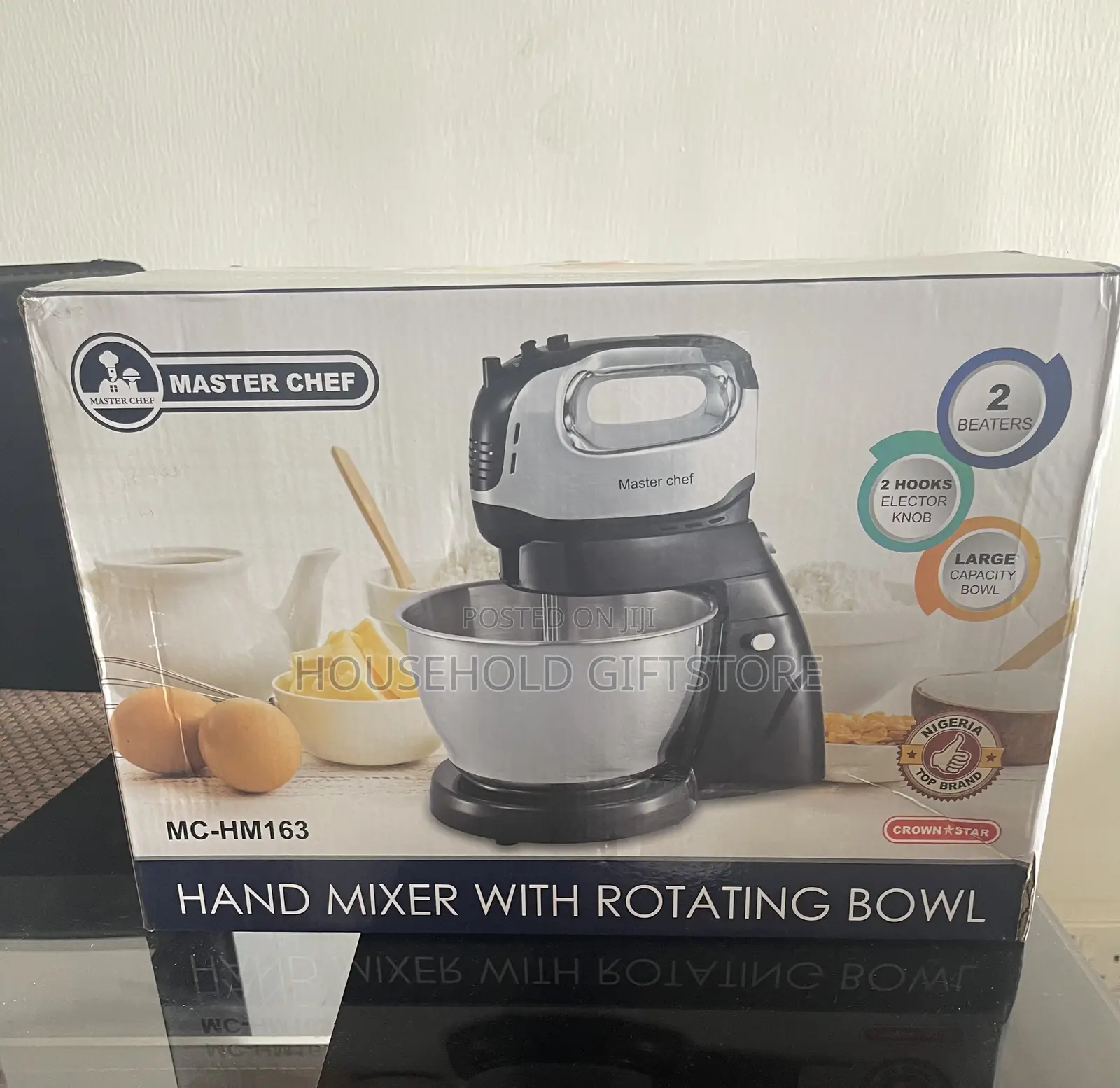 Masterchef Stand Mixer With Rotating Bowl