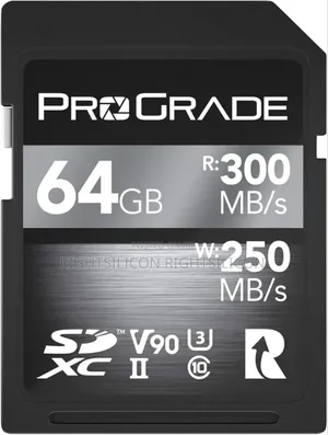 Usa Prograde Digital SDXC Uhs-Ii V90 300r Memory Card (64gb