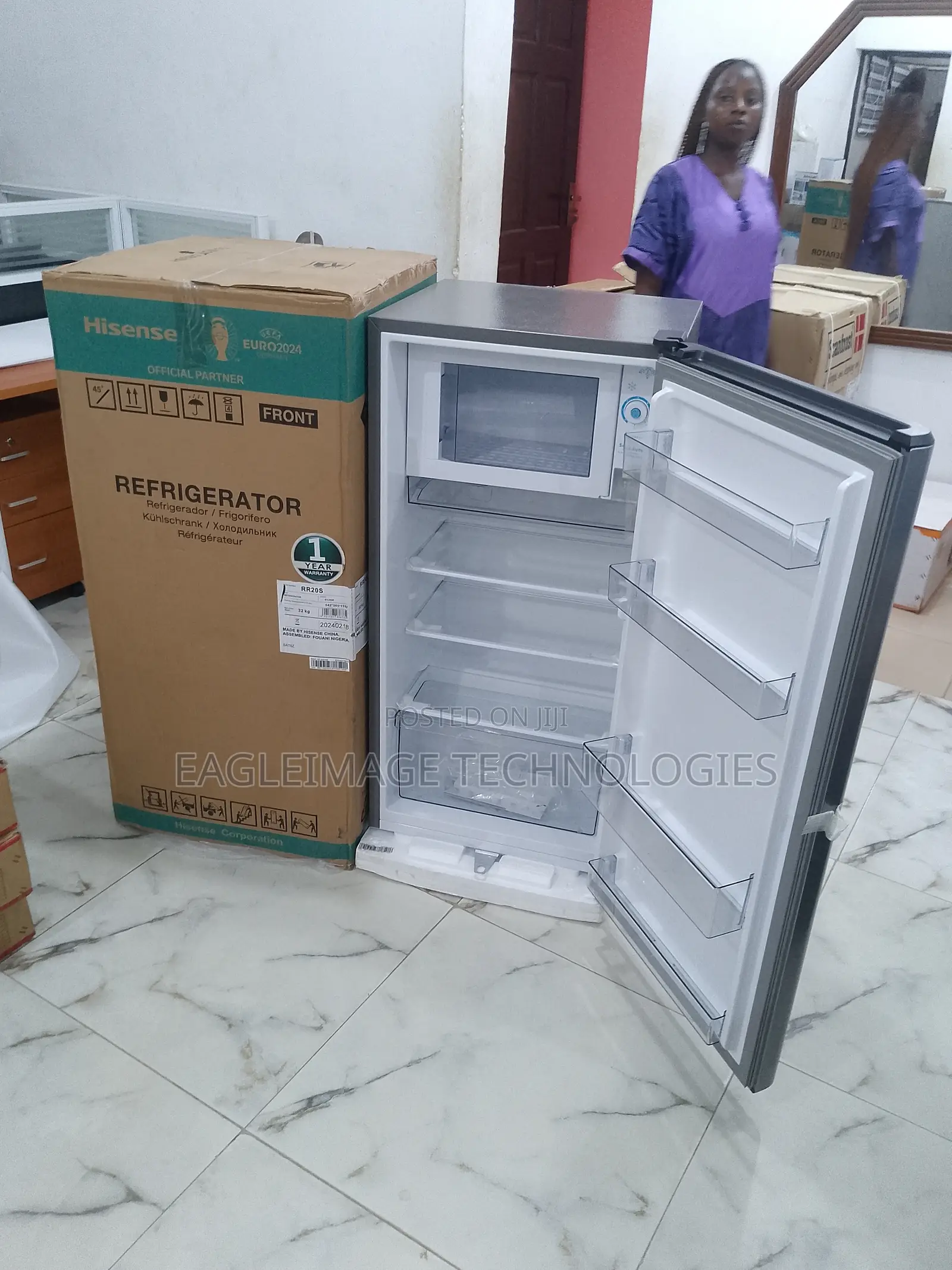 Hisense Stay Organized Ref Single Door Rs20s