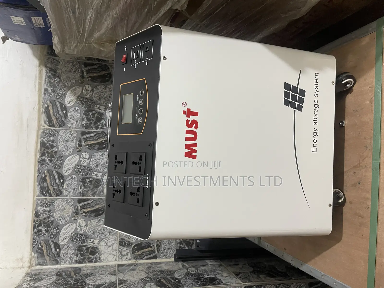 Must 1kva Solar Generator With Lithium Battery Controller