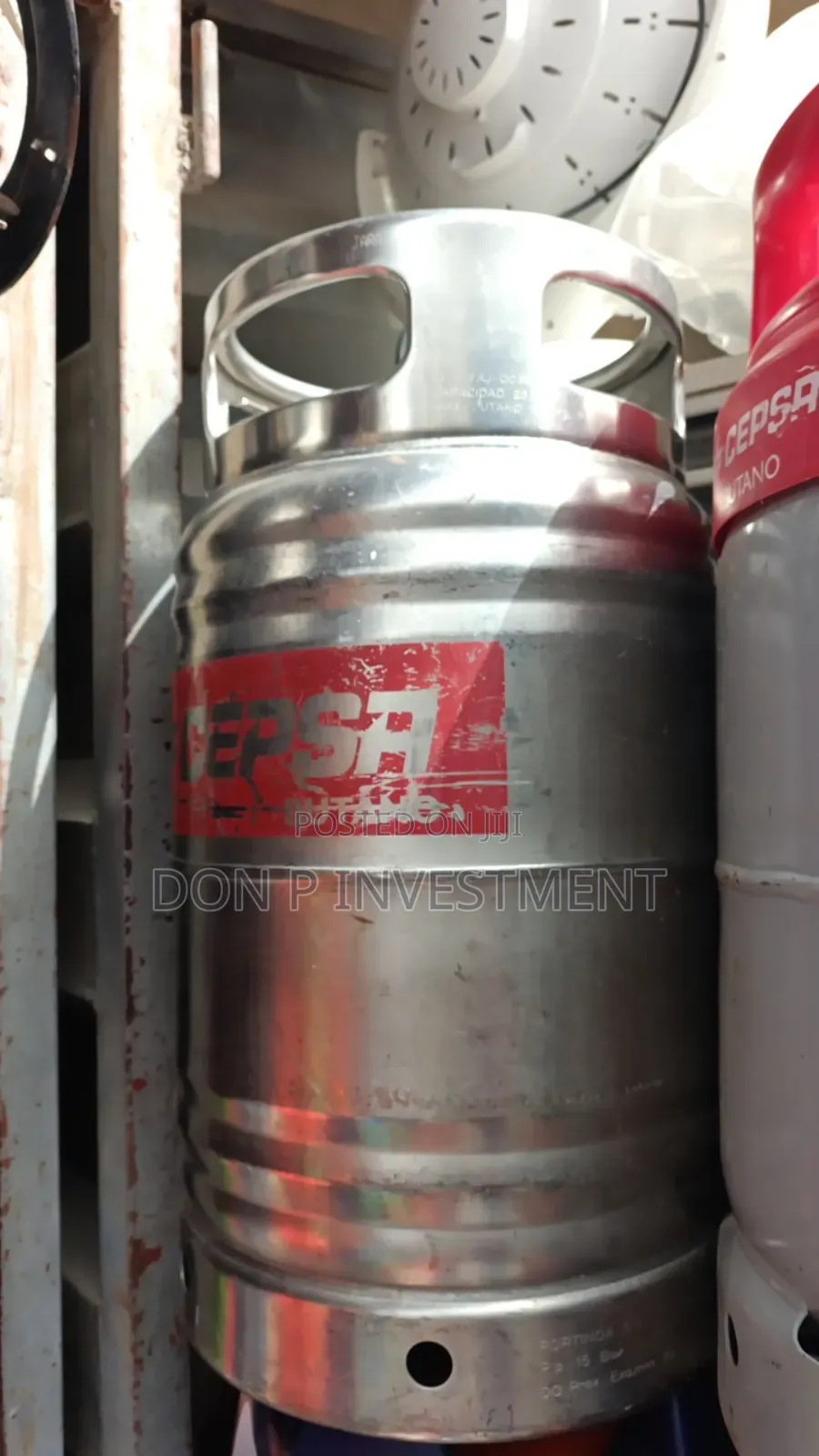 Gas Cylinder 12.5kg Stainless