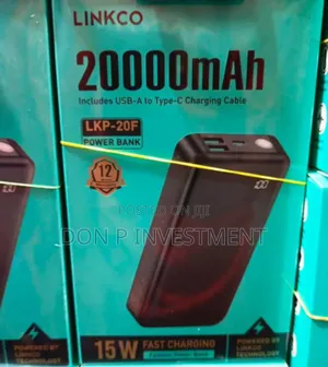 Linkco Powerbank 20,000mah